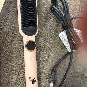 Lange Pink Hair Straightening Brush